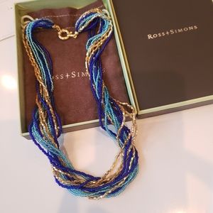 NEW Ross-Simons Murano glass necklace